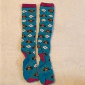Girls Smartwool Socks tall size small/medium